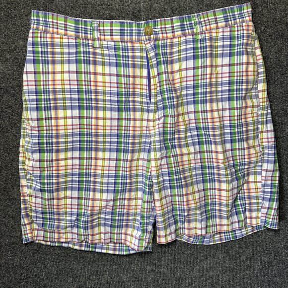 VINEYARD VINES PLAID SHORTS 34 - Picture 1 of 3